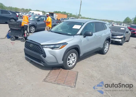 2022 Toyota Corolla Cross L из США, поврежденный, VIN 7MUAAAAG7NV009940